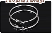 European beads Earrings