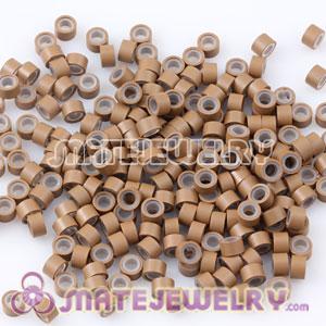 Brown Silicone Micro Ring Beads For Hair Extension Wholesale 
