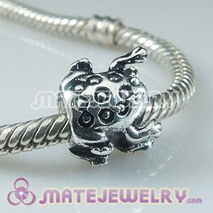 Sterling Silver European Frog Charms