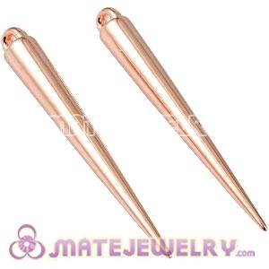 Wholesale 52mm Rose Gold Plated Basketball Wives Spike Beads 
