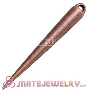 Wholesale 52mm Plated Antique Copper Basketball Wives Spike Beads 