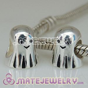 European sterling silver Ghost beads