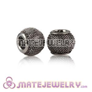 Wholesale Basketball Wives Earring Grey Mesh Beads Cheap 