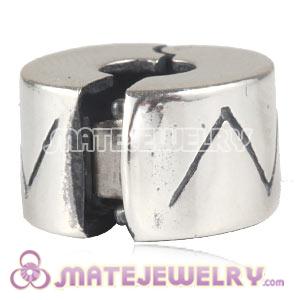 Wholesale European Style 925 Sterling Silver Clip Beads 