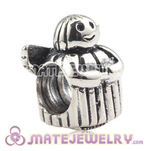 Antique Sterling Silver European Angel Charms Beads Wholesale