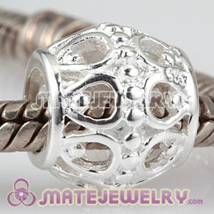 925 Sterling Silver European A Cloud Silver Lining Charm Beads Wholesale