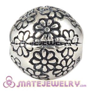 European Style 925 Sterling Silver Lazy Daisy Clip Beads 