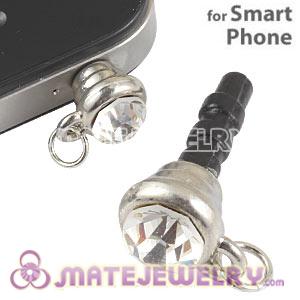 Wholesale Earphone Jack Plug Accessory With Crystal For Smart Phone 