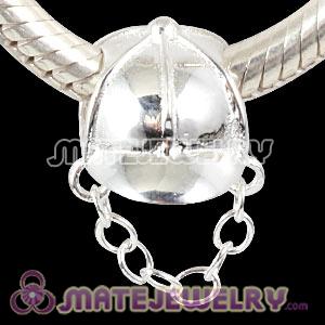 Sterling Silver Horseriding Hat Beads Suit London 2012 Olympics European Bracelet