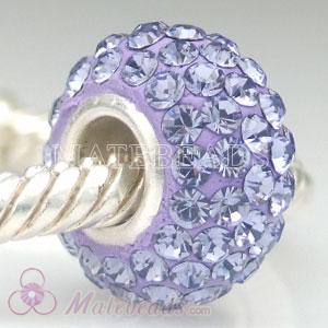 European Austrian crystal purple beads