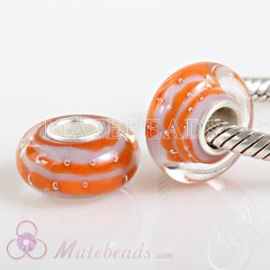 Environmental Lampwork glass beads fit European, Largehole Jewelry, bighole Jewelry Bracelets