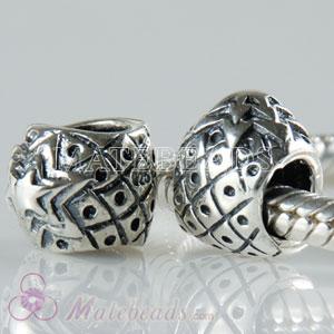 Antique silver Pineapple beads