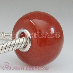 European red carnelian beads