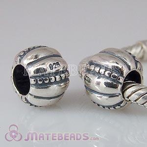 European sterling silver beads