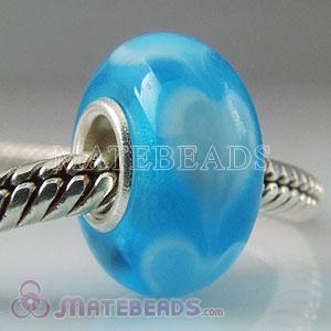 Lampwork glass fit jewelry Italian charms beads