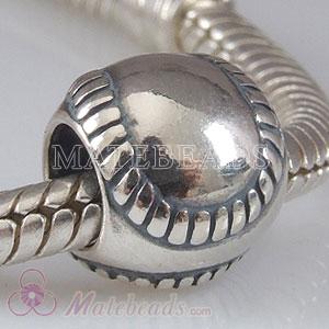 Silver beads fit European bracelet