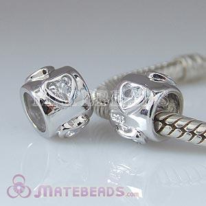 European sterling charms with Love Stone beads