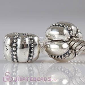 European Crazy Silver Clip beads