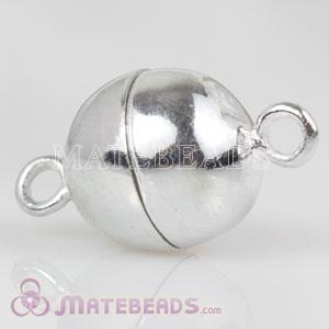 Dia 10mm Sterling Silver Magnetic Round Clasp