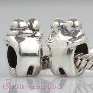 European Style Sterling Silver Embrace Beads
