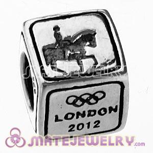 Sterling Silver European Equestrian Dressage Beads London 2012 Olympics Charms