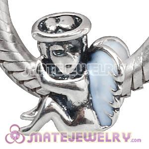 Antique Sterling Silver European Angel Charms Beads Wholesale
