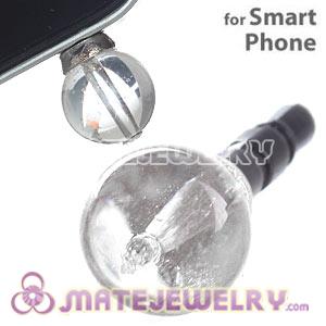 10mm Crystal Mobile Earphone Jack Plug Fit iPhone 