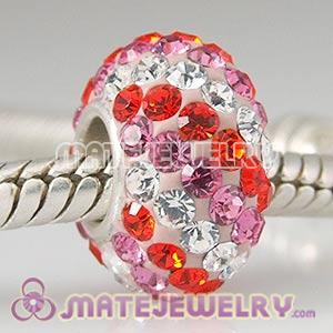 2010 latest Austrian crystal Lovecharmlinks charms fit fashion focal beads