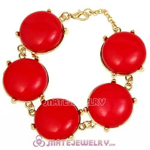 Hot Sale Coral Red Bead Bubble Bracelets Wholesale