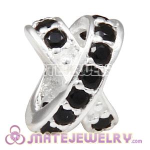 European 925 Sterling Silver X Together Charm Bead
