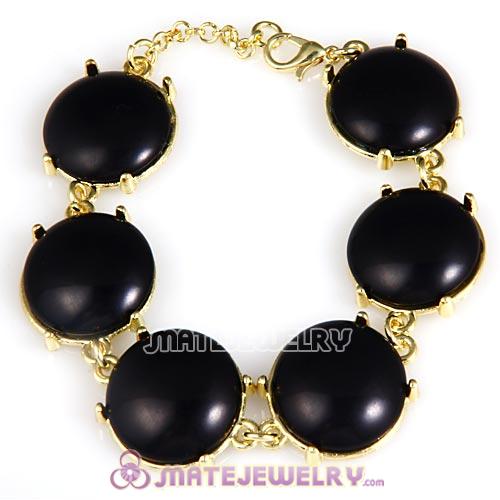 Wholesale Lollies Black Mini Bubble Bead Bracelets