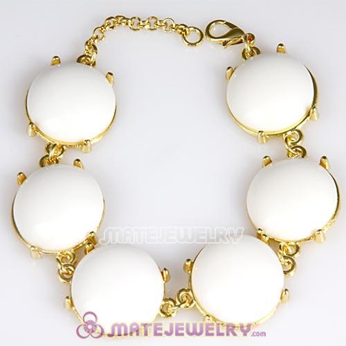 Wholesale Lollies White Mini Bubble Bead Bracelets