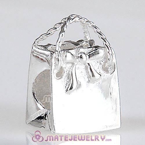925 Sterling Silver Bag Charm Beads European Style