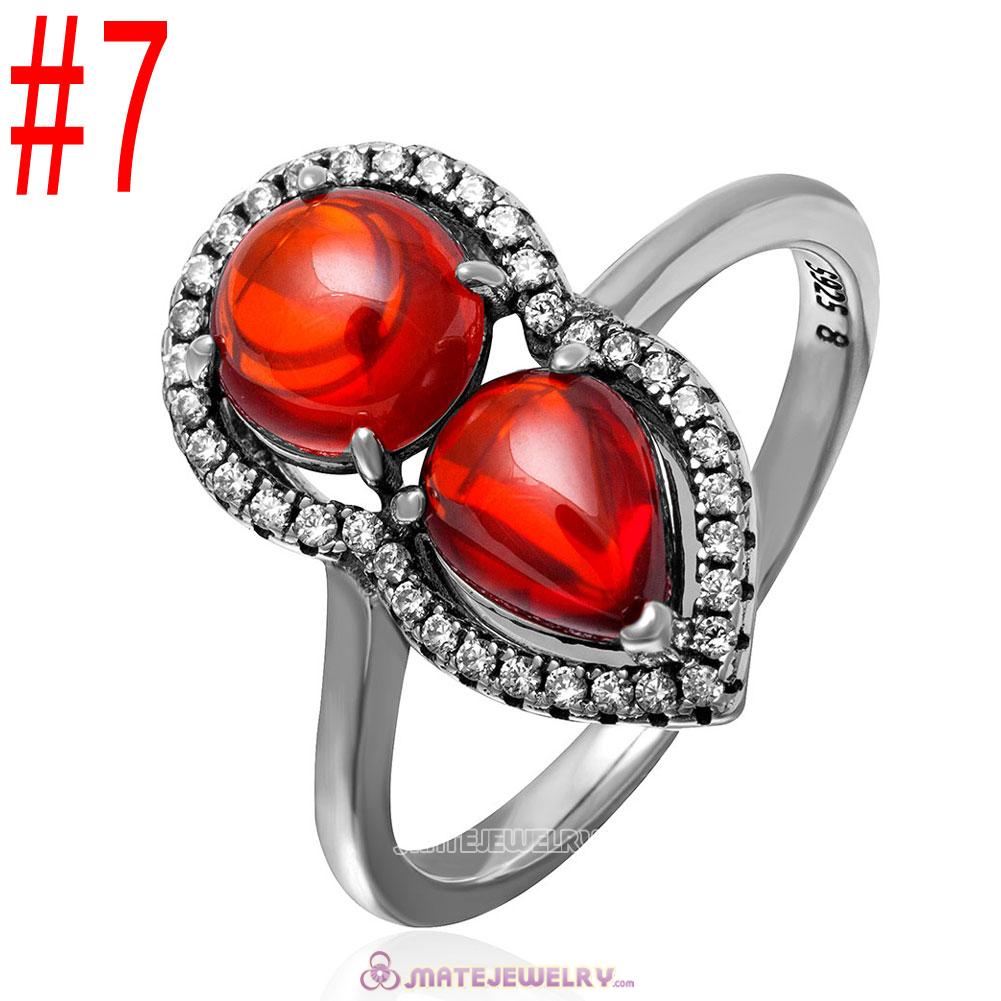Gourd Design 925 Sterling Silver Woman Ring Wholesale