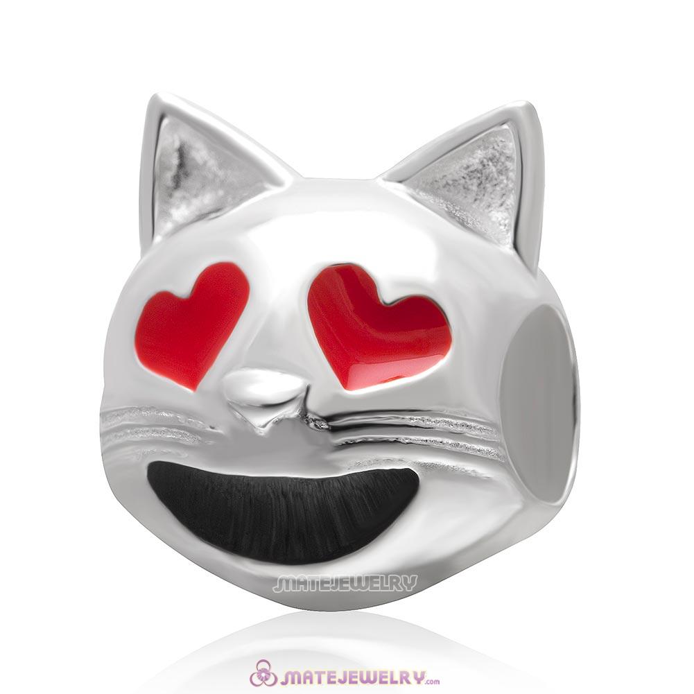 Smile Cat Emoji Face Beads